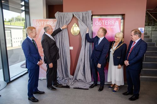 dōTERRA Hosts Finance Minister, Michael McGrath TD, at Opening of €12m Manufacturing Facility